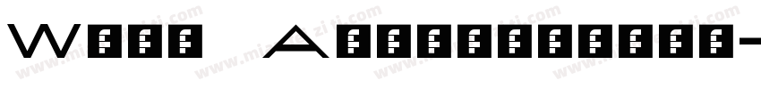 Wide Applicatuon字体转换